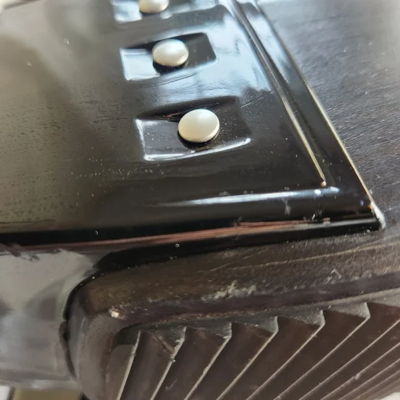 RICK OWENS GRILL KISS LEATHER BOOTS IN BLACK size 40.5 BNWB floor model - Picture 12 of 13